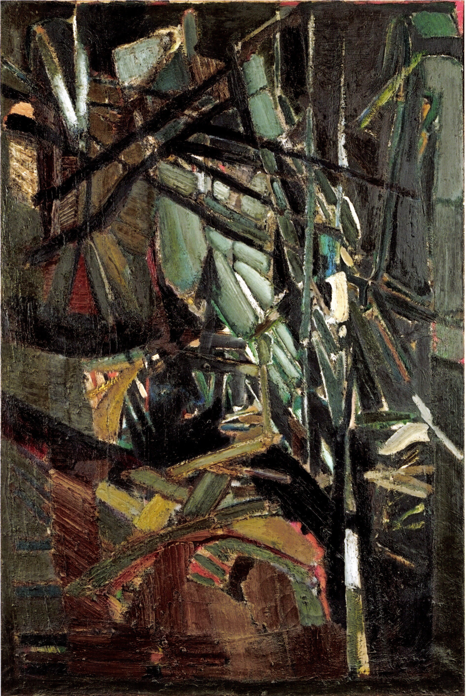 Nicolas de Staël, Composition, 1947