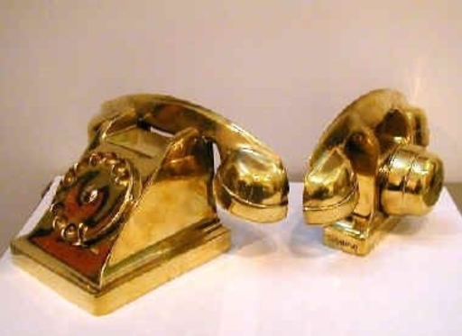 Fernandez ARMAN - Sculpture-Volume - Téléphones