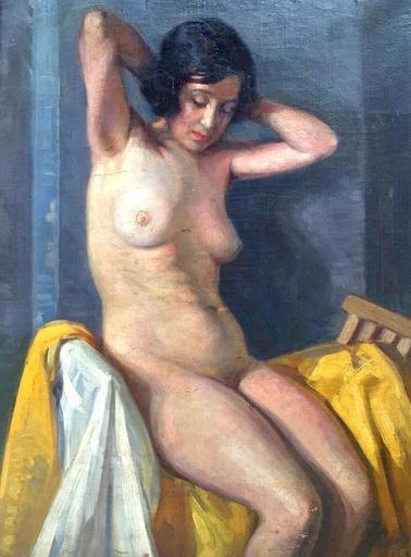 Francisco Antonio CANO - Painting - Desnudo femenino 