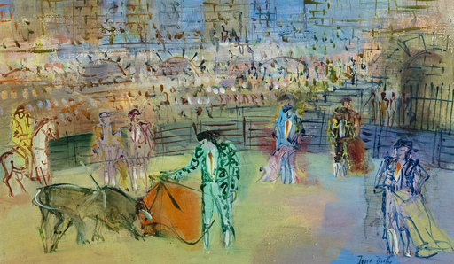 Jean DUFY - Painting - Corrida Espagnole