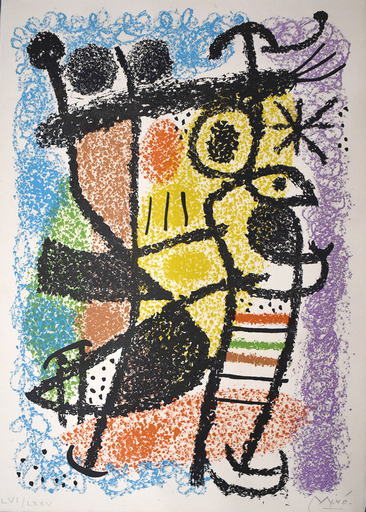 Joan MIRO - Print-Multiple -  Composition III, from: Boxes | Cartones