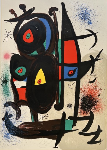 Joan MIRO - Print-Multiple - For the friends of the Musée dart Moderne, Paris