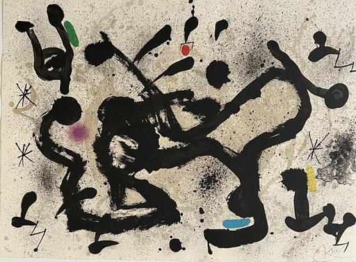 Joan MIRO - Print-Multiple - Homenatge a Joan Prats