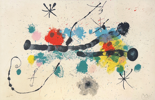 Joan MIRO - Print-Multiple - Je Travaille Comme Un Jardinier (I Work Like a Gardener)