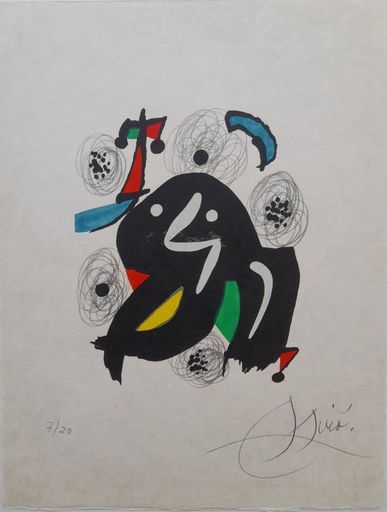 Joan MIRO - Print-Multiple - La mélodie acide 