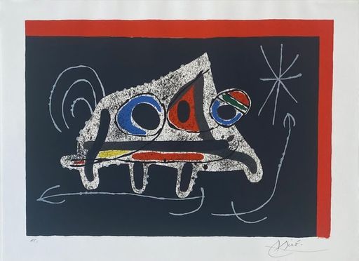 Joan MIRO - Print-Multiple - Le lézard aux plumes d'or 