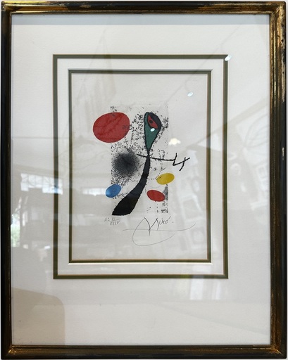 Joan MIRO - Print-Multiple - Le Vent Parmi les Roseaux