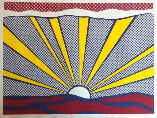 Roy LICHTENSTEIN - Print-Multiple - Sunrise