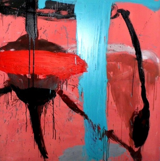 Tony SOULIÉ - Painting - Red blinded 